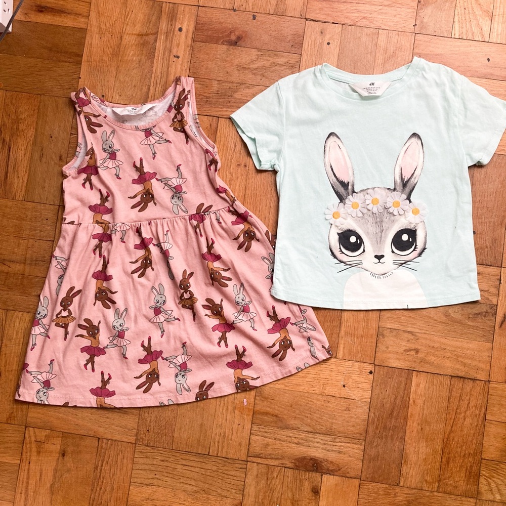 H&M Toddler Dress and Top Bundle